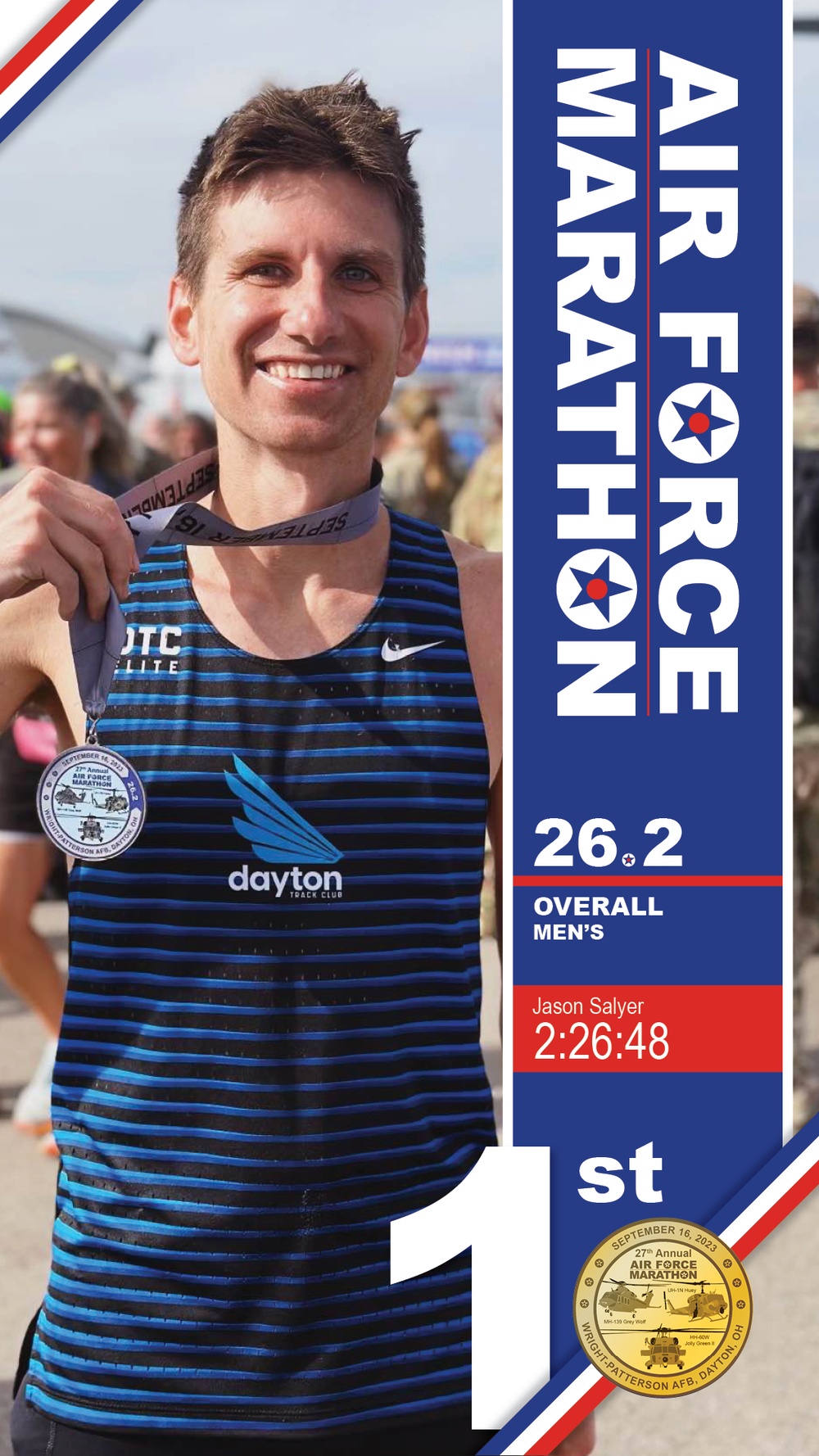 Salyer takes 1st in Air Force Marathon men’s title event. (1920x1080)