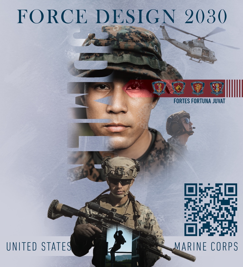 Force Design 2030 QR Code Poster