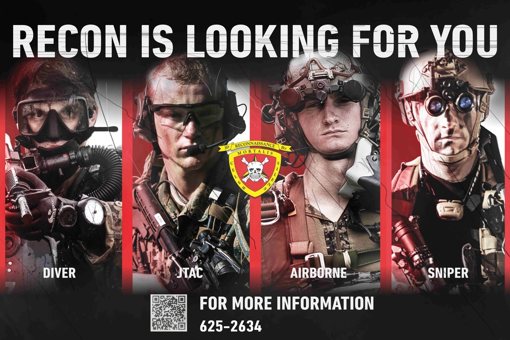 3d Recon Recruitment Poster