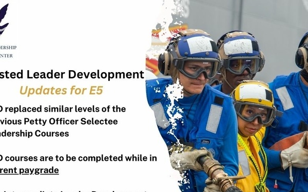 Enlisted Leader Development (ELD) Requirements for E5 Sailors