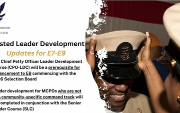 Enlisted Leader Development (ELD) Requirements for E7-E9 Sailors