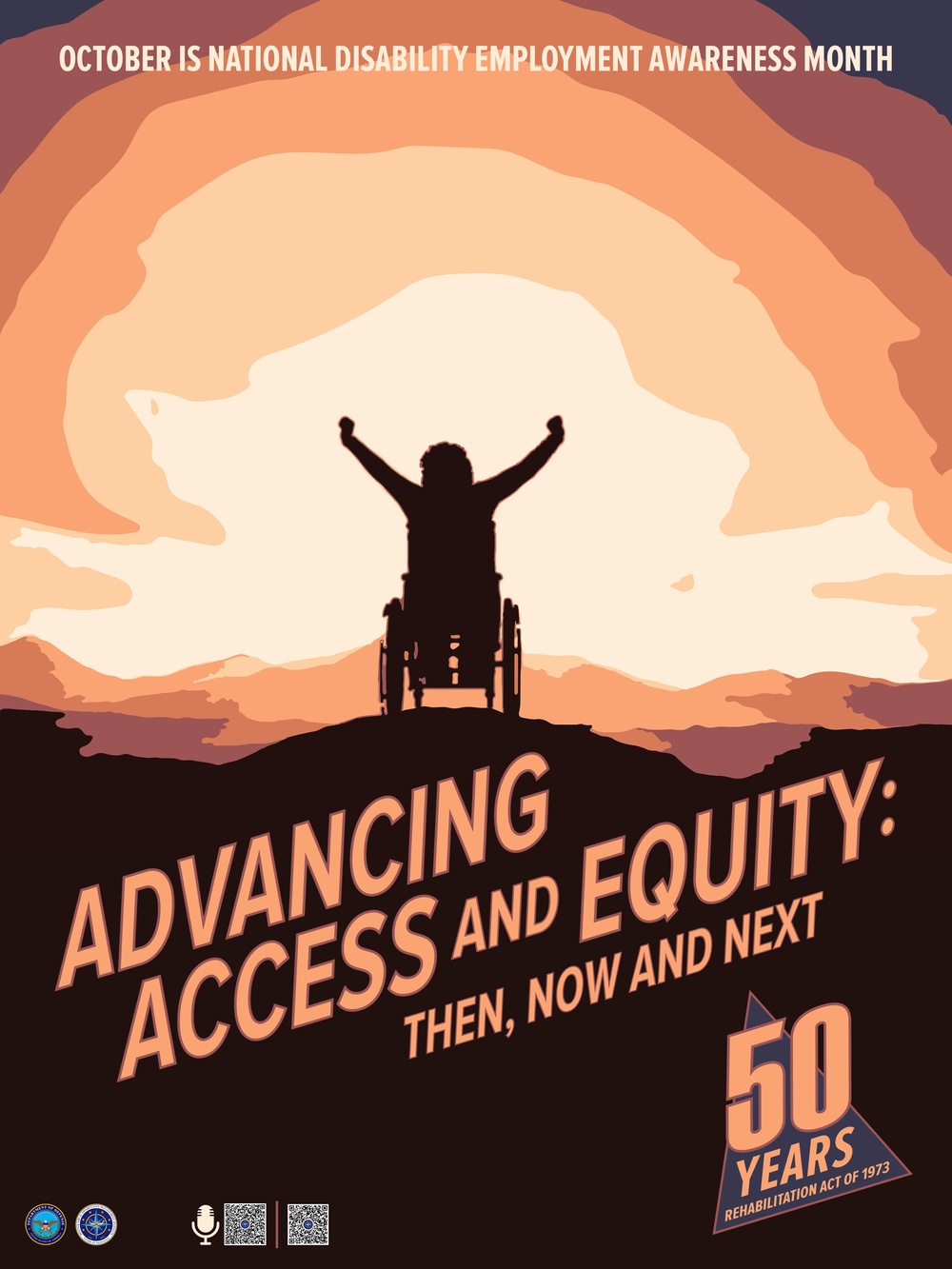 2023 DoD National Disability Employment Awareness Month (NDEAM) Poster