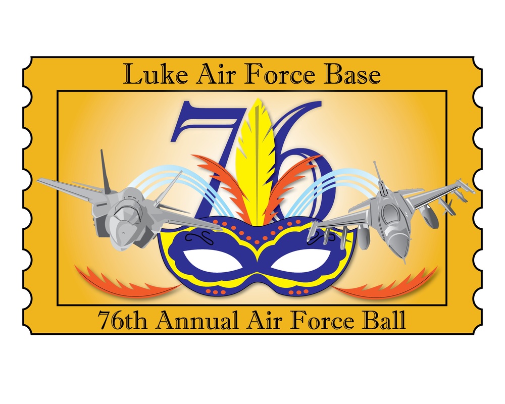 Luke AFB Air Force Ball Logo