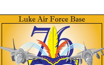 Luke AFB Air Force Ball Logo