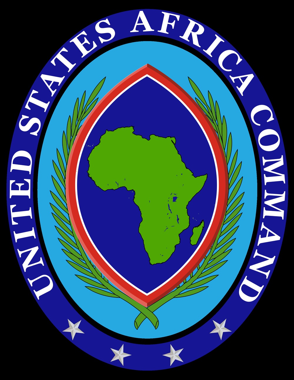 Seal of the United States Africa Command (AFRICOM) (transparent)