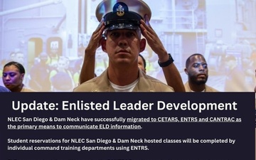 Updates to the Navy Enlisted Leader Development program