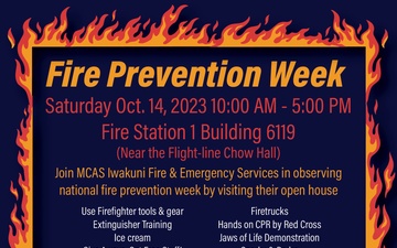 MCAS Iwakuni Fire Prevention Week 2023