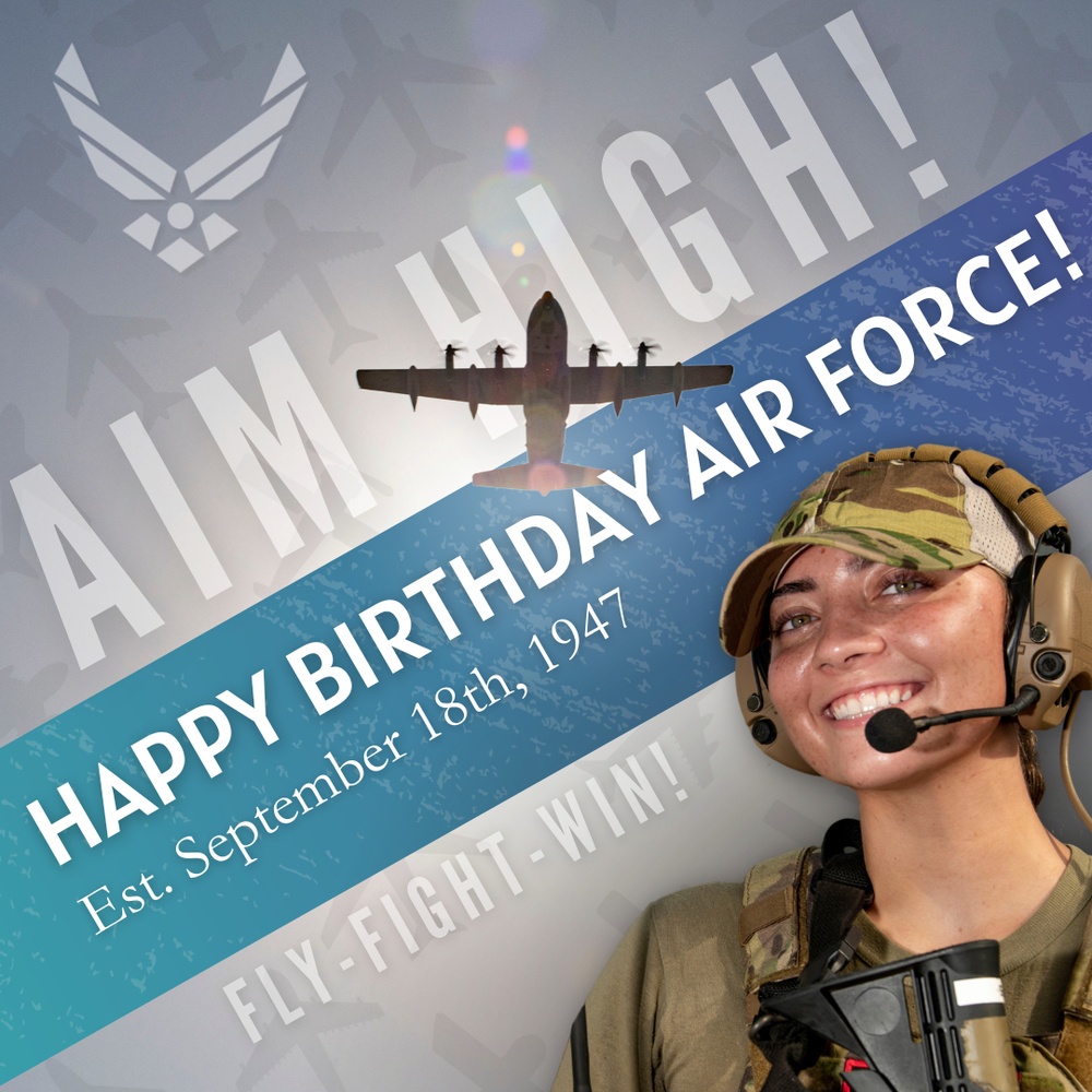 Happy birthday Air Force!