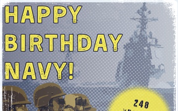 Happy birthday Navy