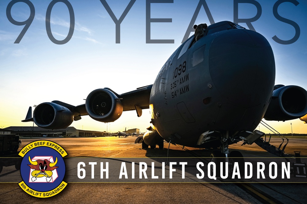 The Air Force&amp;#39;s oldest Airlift Squadron turns 90