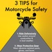 Motorcycle safety graphic