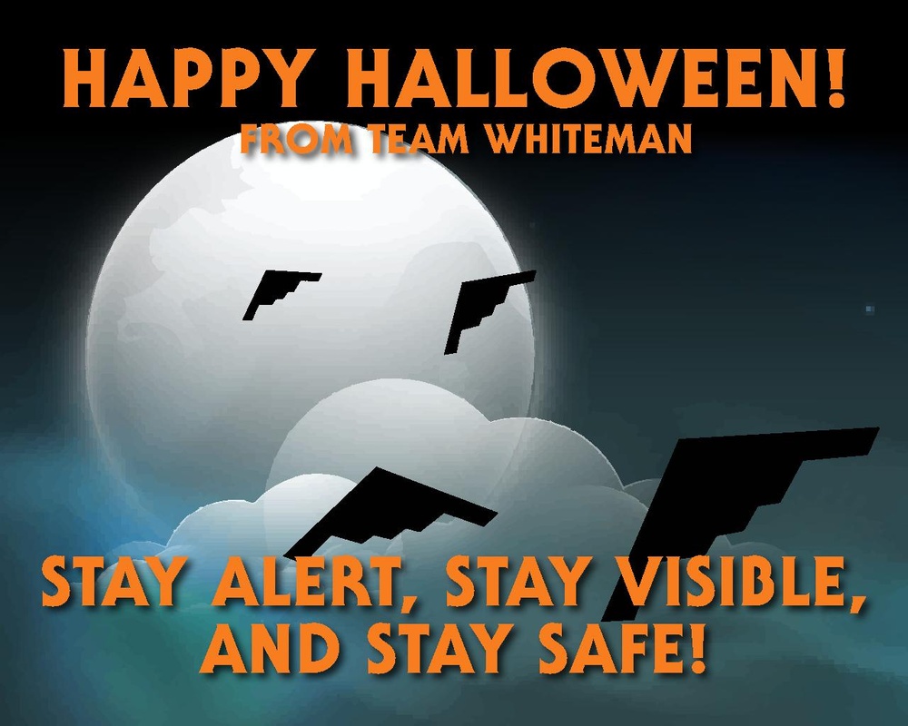 Whiteman Air Force Base Halloween graphic