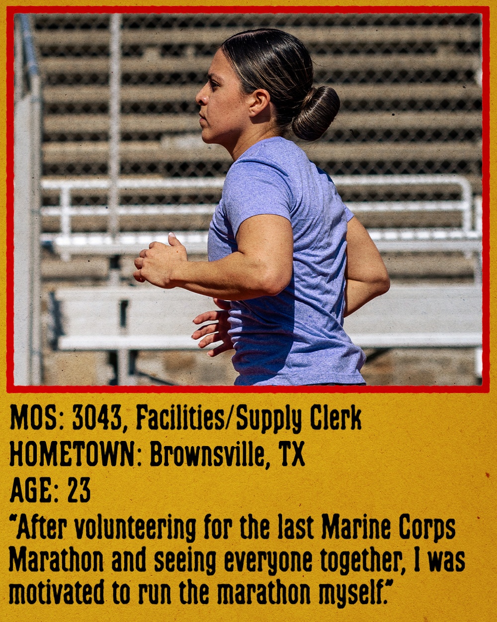 48th Marine Corps Marathon runners spotlight