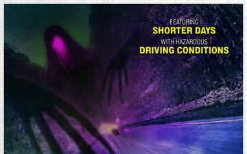 88 SEG Winter Driving Safety Poster: Darkness