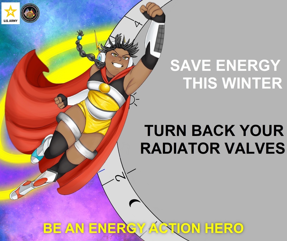 Students at USAG Ansbach encourage you to be an Energy Action Hero