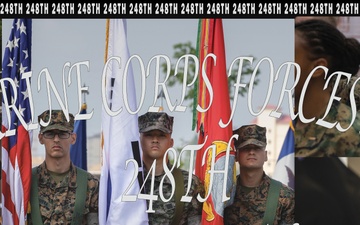 MARFORK 248th Marine Corps Ball Banner