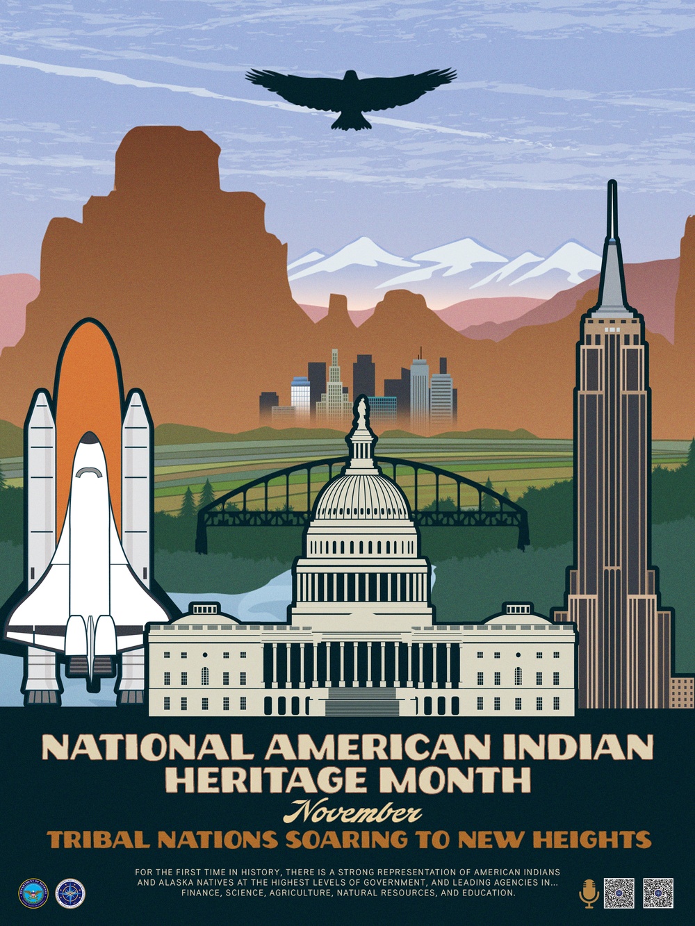 National American Indian Heritage Month -Tribal Nations Soaring To New Heights