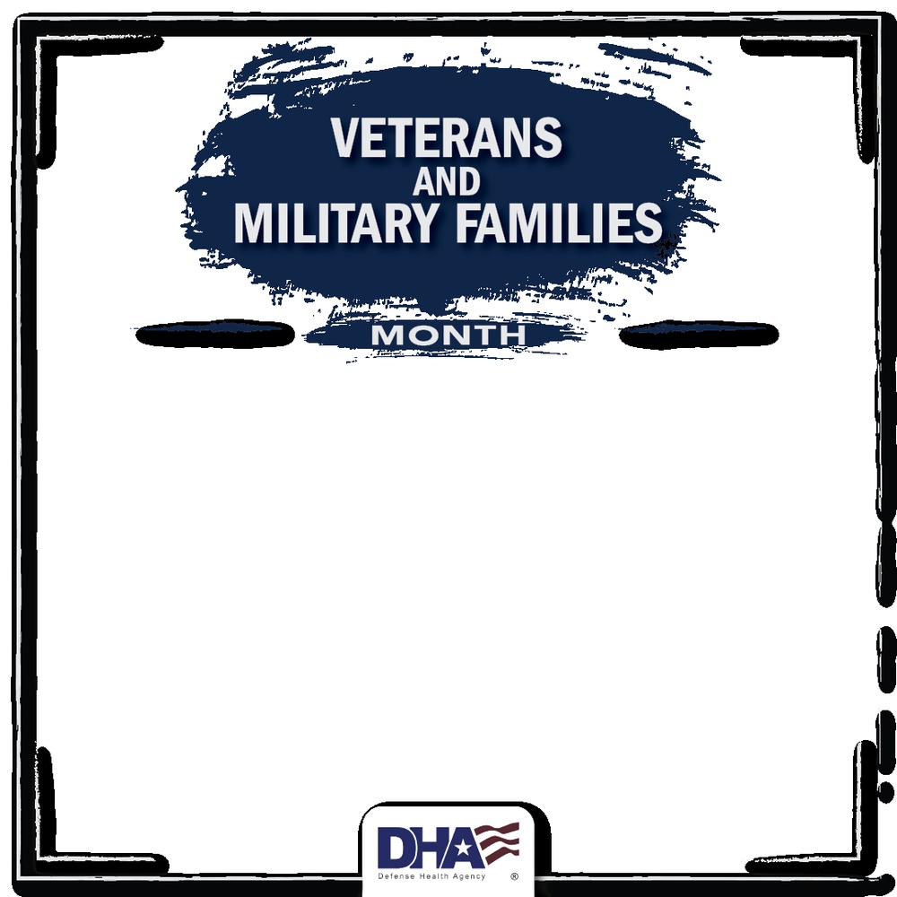 Veterans and Military Families Month overlay