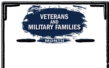 Veterans and Military Families Month overlay