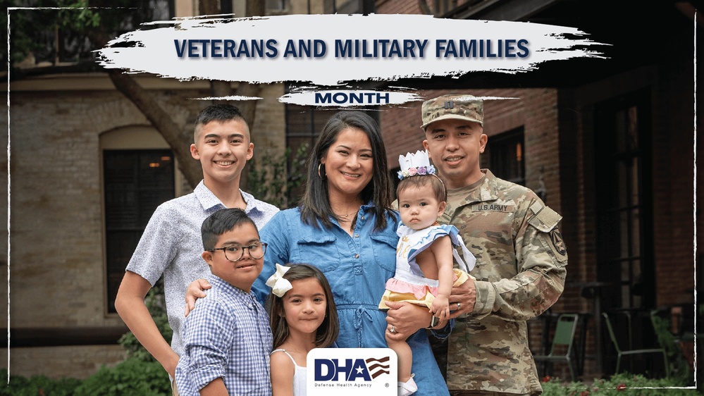 Veterans and Military Families Month screen