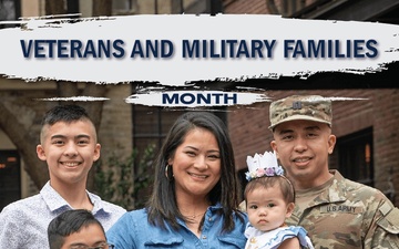 Veterans and Military Families Month screen