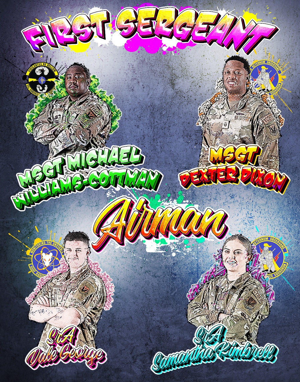 AFTAC Annual Awards Nominees Posters 1-11