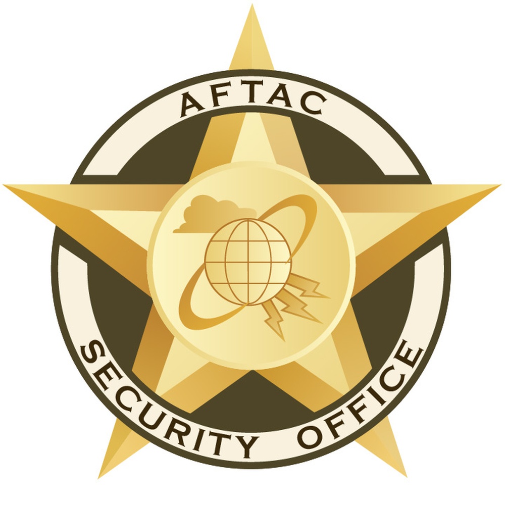 AFTAC Security Office Emblem Gold