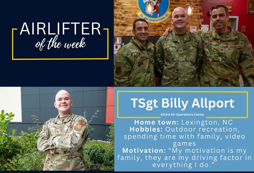 Airlifter of the Week: TSgt Allport