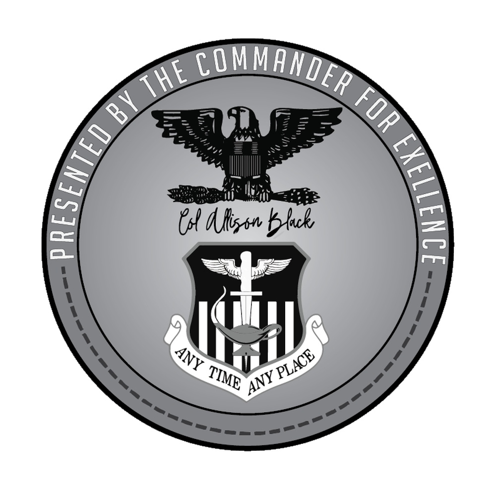 1 SOW commander coin design
