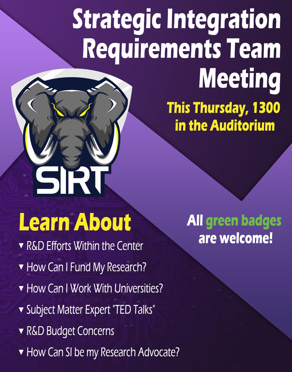 SIRT Poster