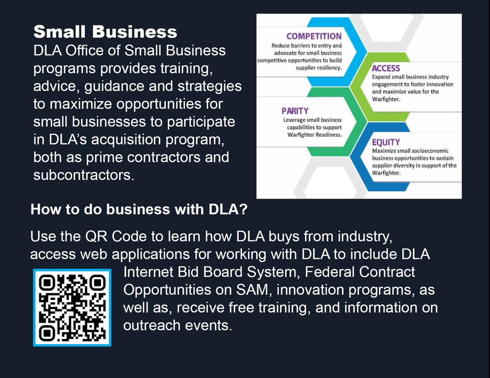 DLA Disposition Services Brochure Small Business (inside left panel)