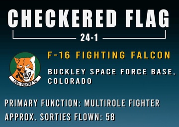 What’s that aircraft: Checkered Flag 24-1