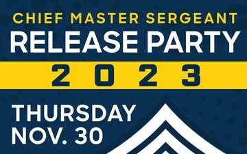 88th Air Base Wing: CMSgt Release Party Flyer