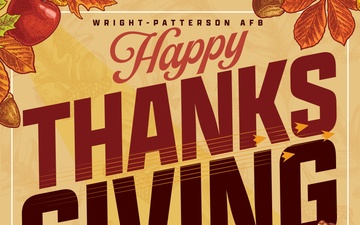 88th Air Base Wing: Thanksgiving social media graphic