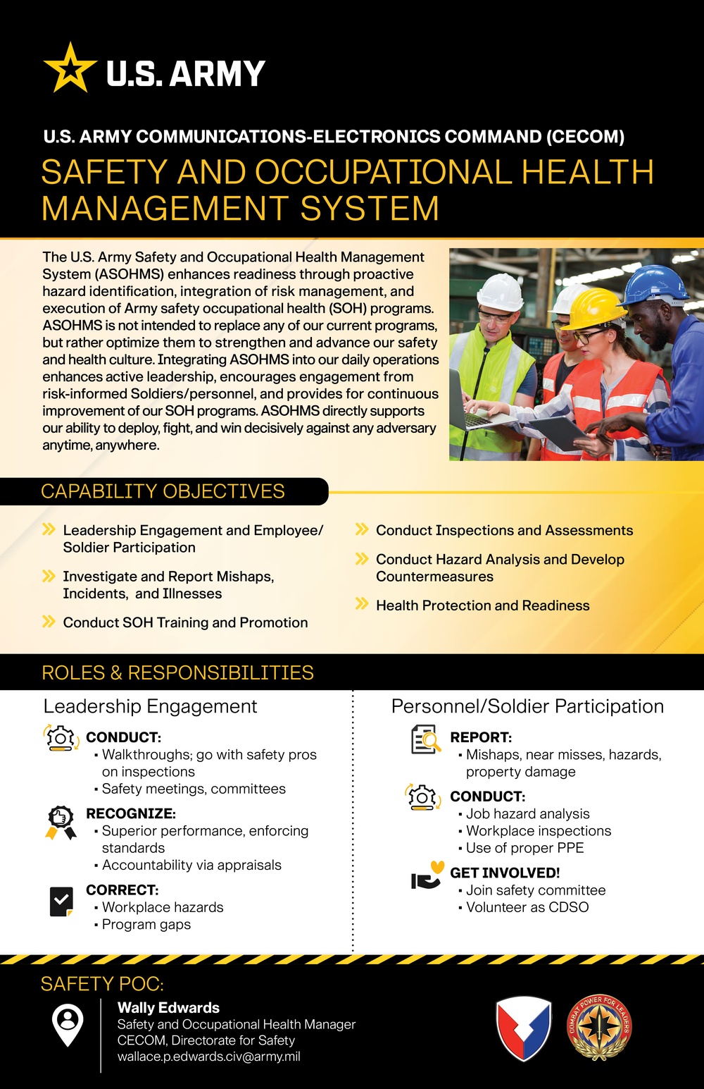 CECOM Safety and Occupational Health Management System