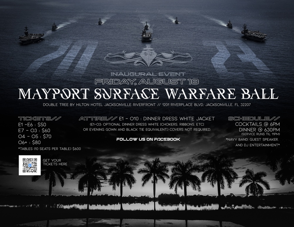 MAYPORT SURFACE WARFARE BALL FLYER