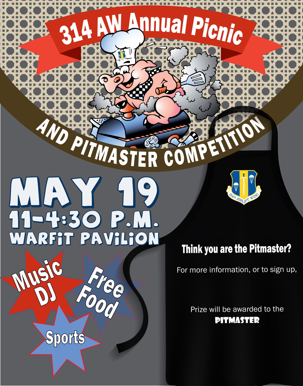 314 AW Annual Picnic and Pitmaster Competition