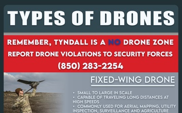 Tyndall Air Force Base is a No Drone Zone
