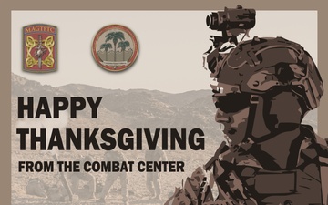 The Combat Center wishes base patriots a Happy Thanksgiving