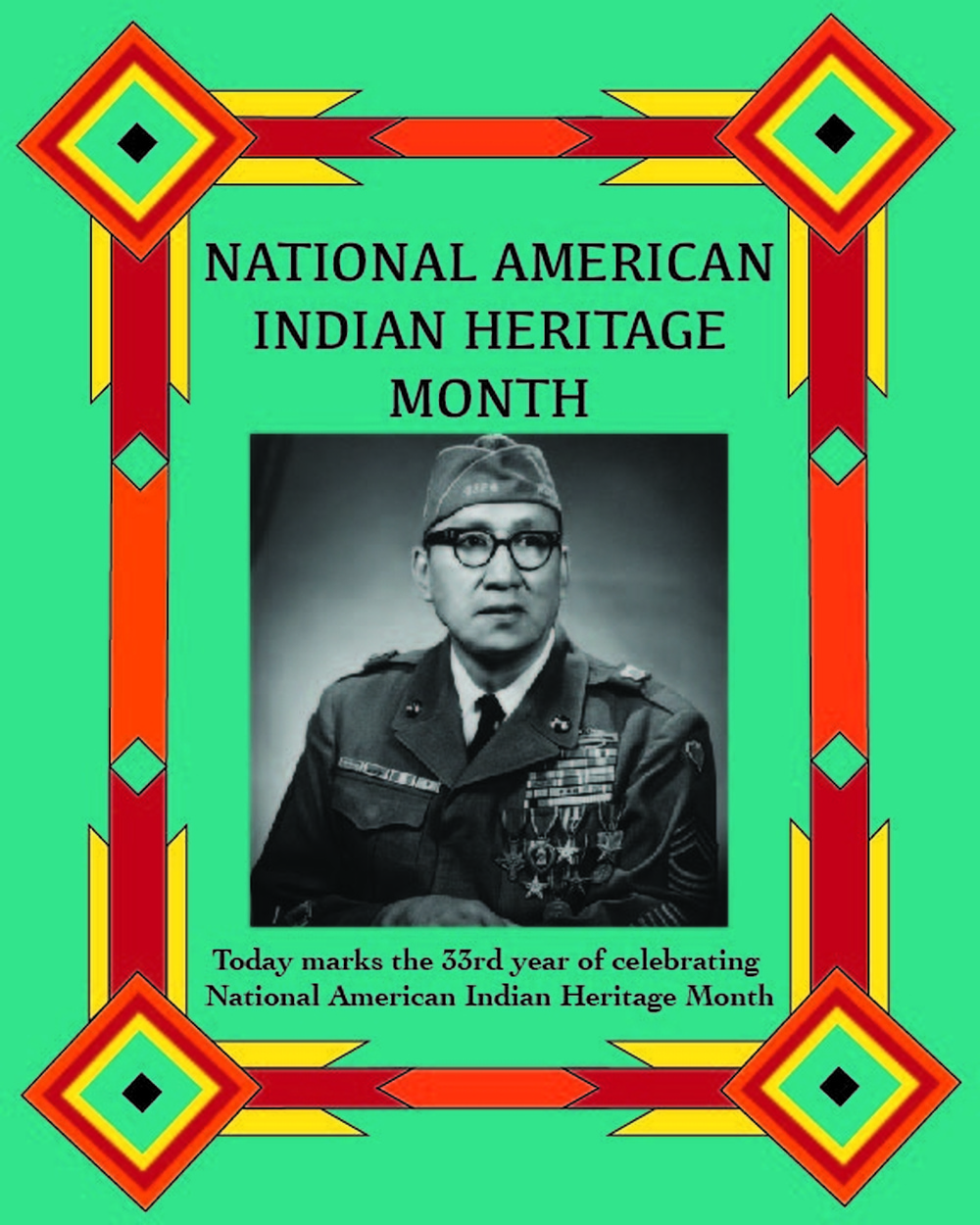 National American Indian Heritage Month graphic