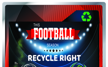 Recycle Right_Football card