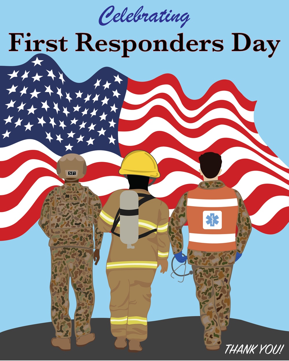 90 MW celebrate first responders