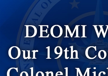 DEOMI New Commandant Web Banner