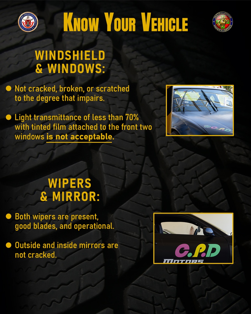 Windshield &amp; Window | Vehicle Safety Inspection