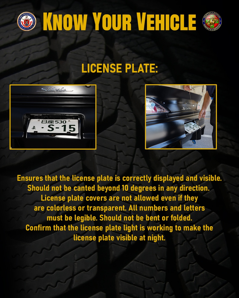 License Plate | Vehicle Safety Inspection