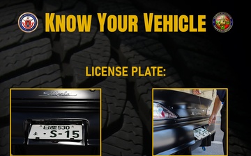 License Plate | Vehicle Safety Inspection
