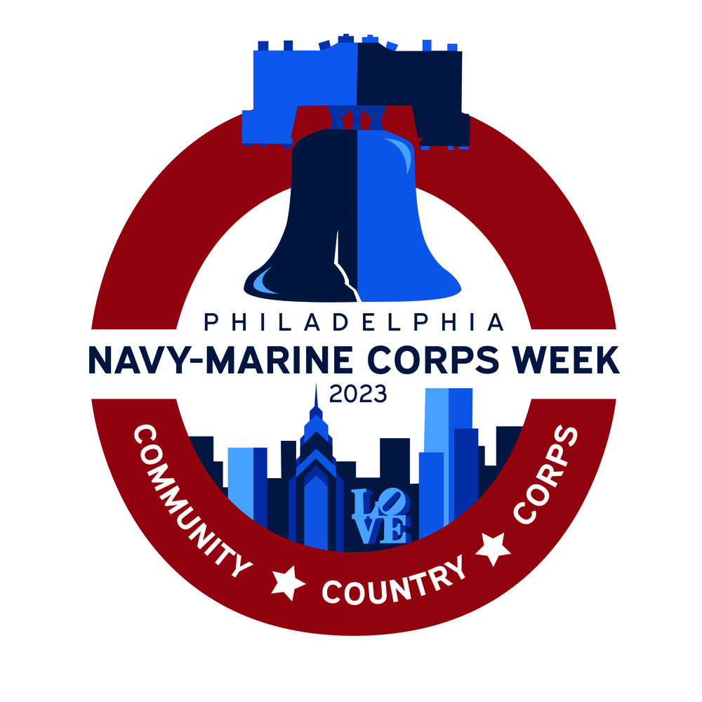 Navy-Marine Corps Week Philadelphia Logo 2023