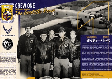 Doolittle Raiders Heritage Mural: Crew 1 - The Doolittle Room