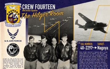 Doolittle Raiders Heritage Mural: Crew 14 - The Hilger Room