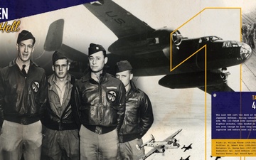 Doolittle Raiders Heritage Mural: Crew 16 - Bat Out of Hell